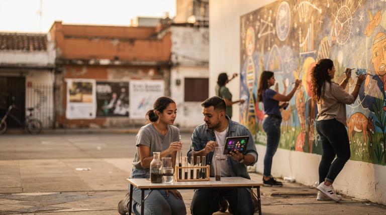 Ciencia ciudadana y arte colaborativo: proyectos híbridos en Latinoamérica