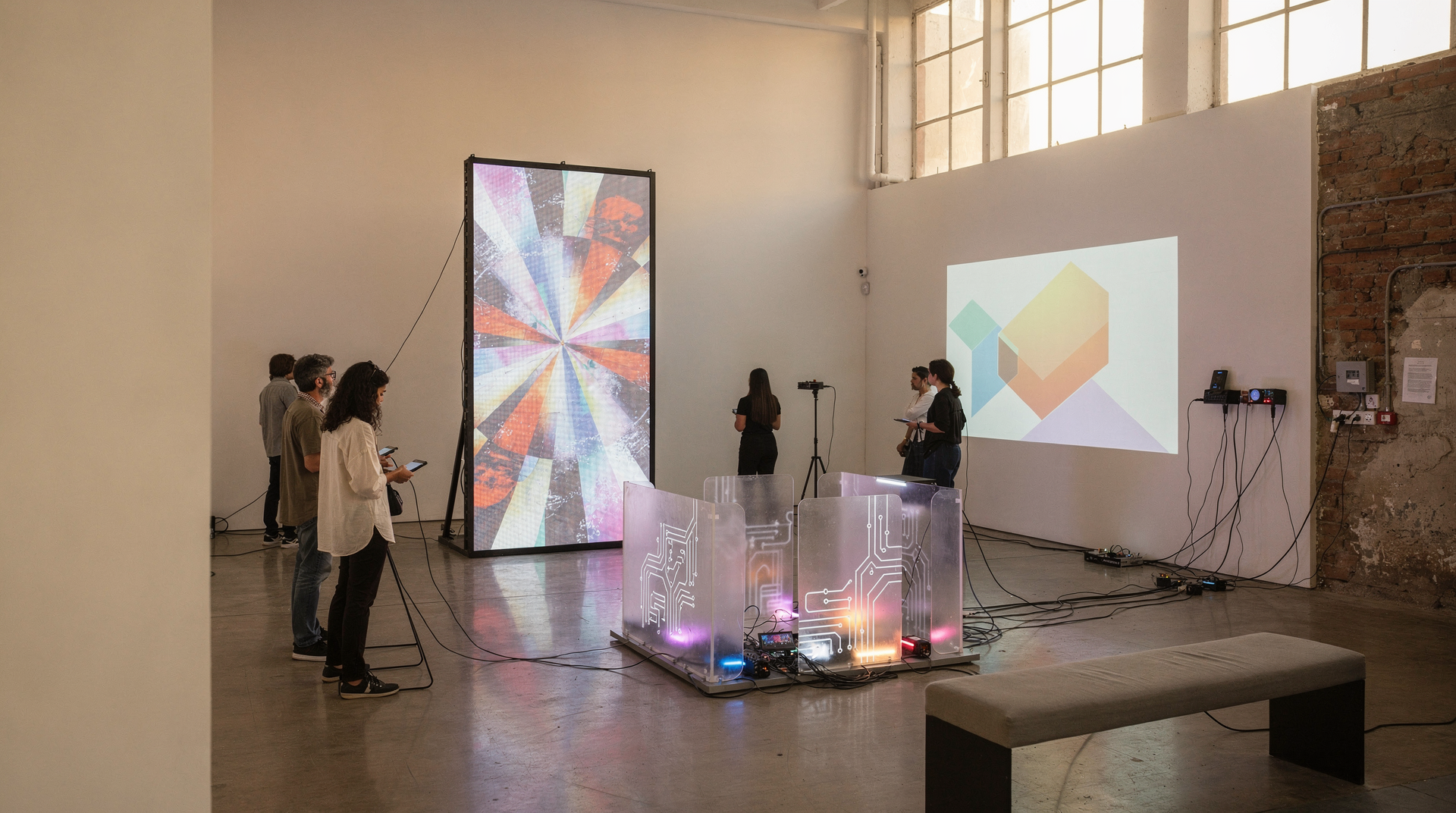 Instalaciones de arte electrónico en Argentina: de los museos a los espacios independientes