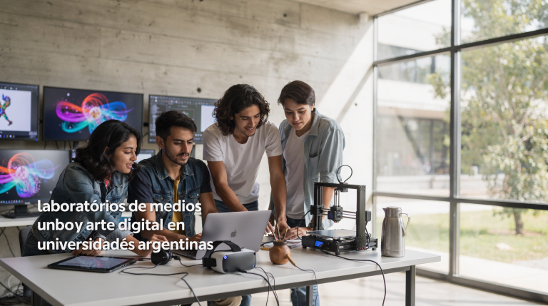 Laboratorios de medios y arte digital en universidades argentinas