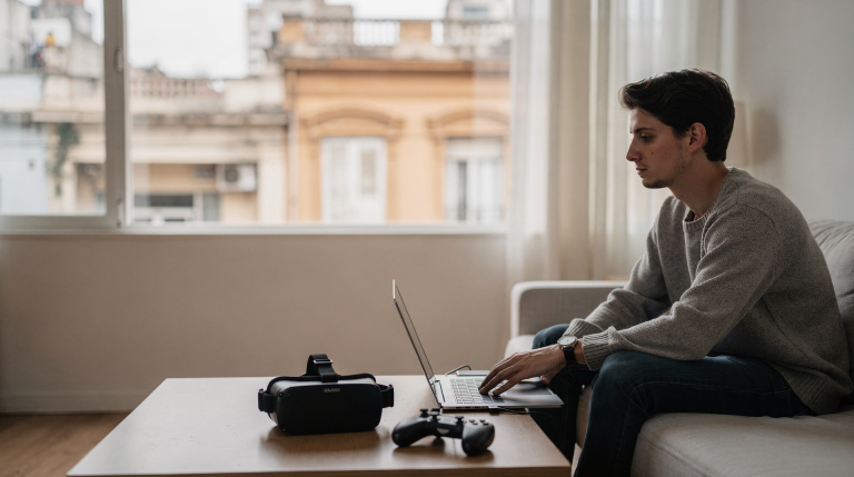 Plataformas de contenido interactivo: webdocs, experiencias XR y juegos narrativos